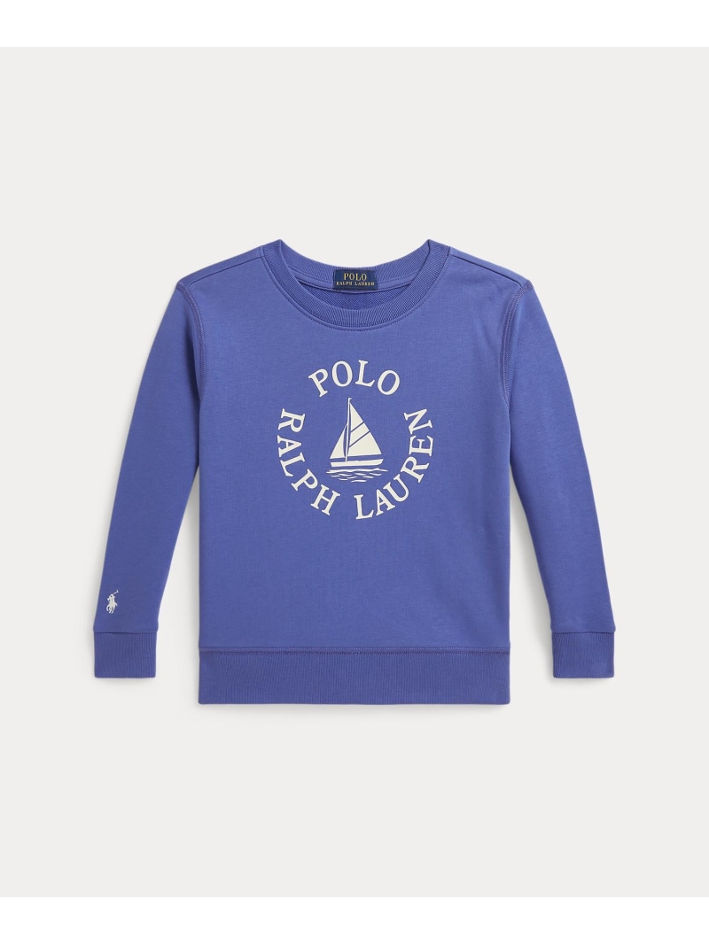 POLO RALPH LAUREN (ボーイズ 2才~7才)ロゴタイプ フレンチ テリー トレーナー ラルフローレン トップス スウェット・トレーナー【貨物輸送無料】