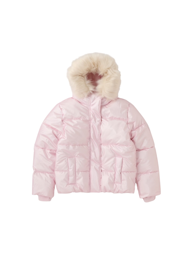 【SALE／30%OFF】abercrombie kids 【110-170糎】 アウター A\u0026F(アバクロンビー\u0026フィッチ) AFG SHINY ULTRA PUFFER ルーキーキッズ ジャケット・アウター 上衣・前掛け サクラ色【RBA_E】【貨物輸送無料】
