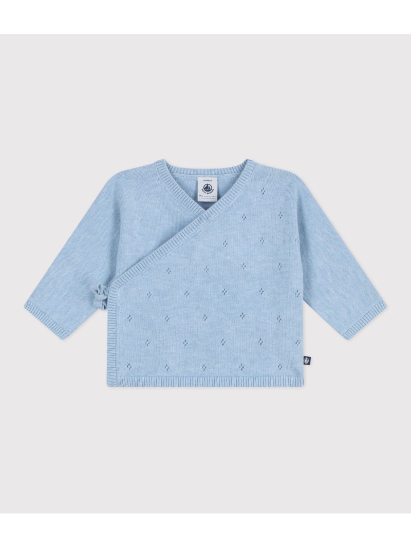 PETIT BATEAU ニットカシュクール プチバトー トップス ジレー【貨物輸送無料】