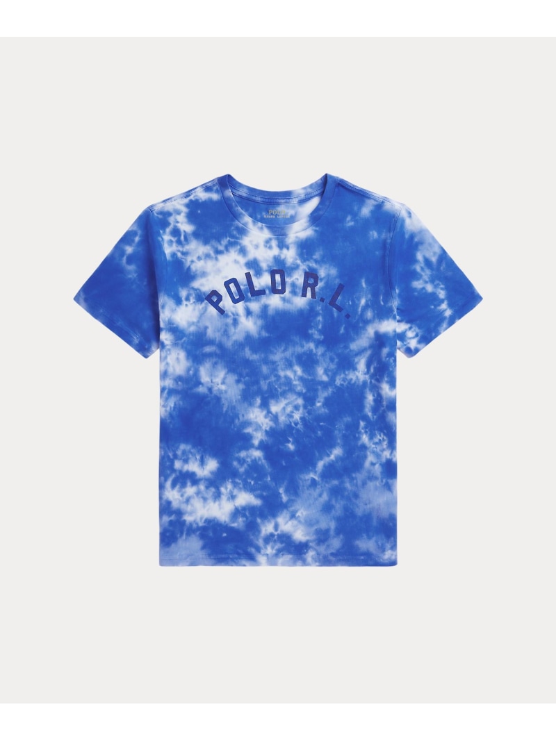 POLO RALPH LAUREN (ボーイズ 8才~20才)ロゴタイプ タイダイ 綿織物 ティーシャツ ラルフローレン トップス カットソー・ティーシャツ パープル【貨物輸送無料】 キッズ・ベビー・マタニティ-トップス-Tシャツ・カットソー