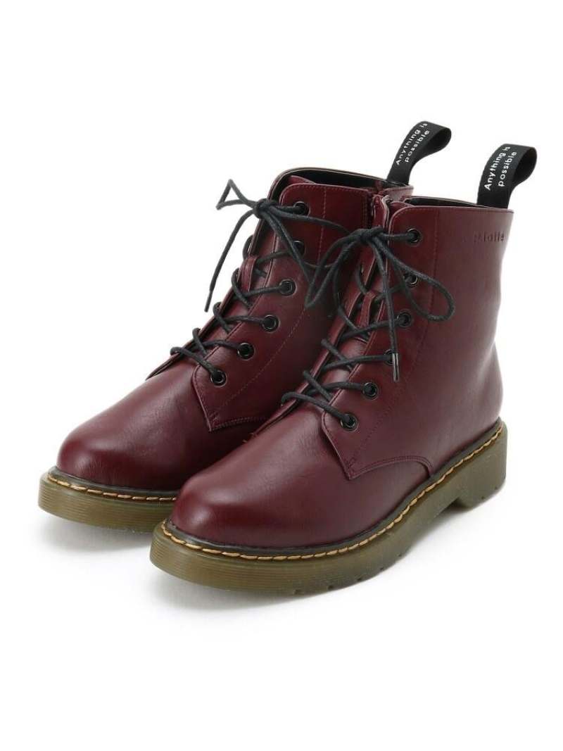 Pink Latte 6ホールレースアップブーツ ピンク ラテ シューズ Pink Latte 6ホールレースアップブーツ ピンク ラテ シューズ