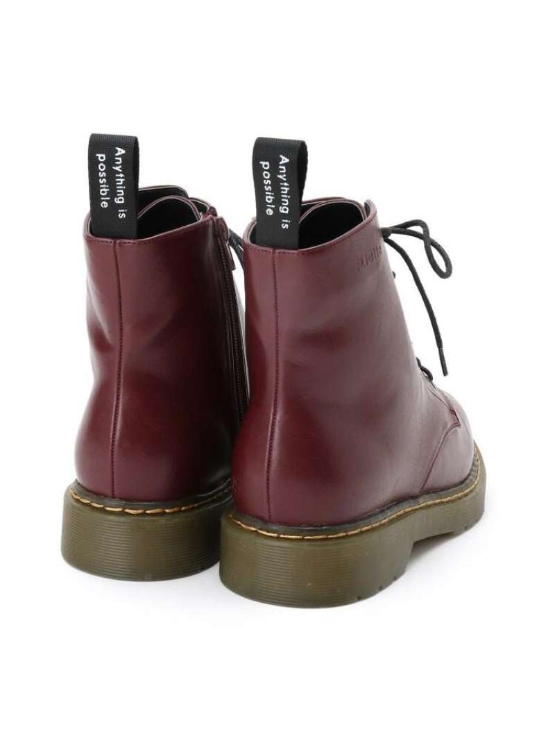 Pink Latte 6ホールレースアップブーツ ピンク ラテ シューズ Pink Latte 6ホールレースアップブーツ ピンク ラテ シューズ