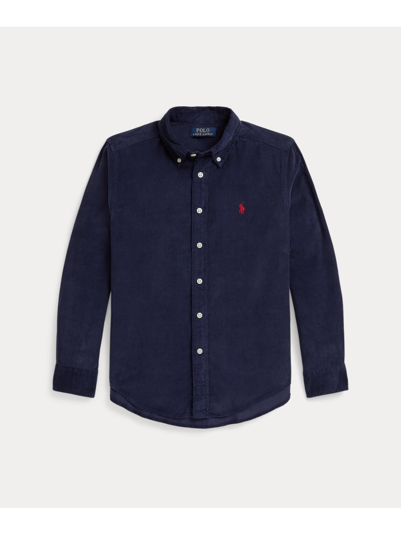 POLO RALPH LAUREN (ボーイズ 8才~20才)コットン コーデュロイ シャツ ラルフローレン トップス シャツ・ブラウス ブルー【送料無料】