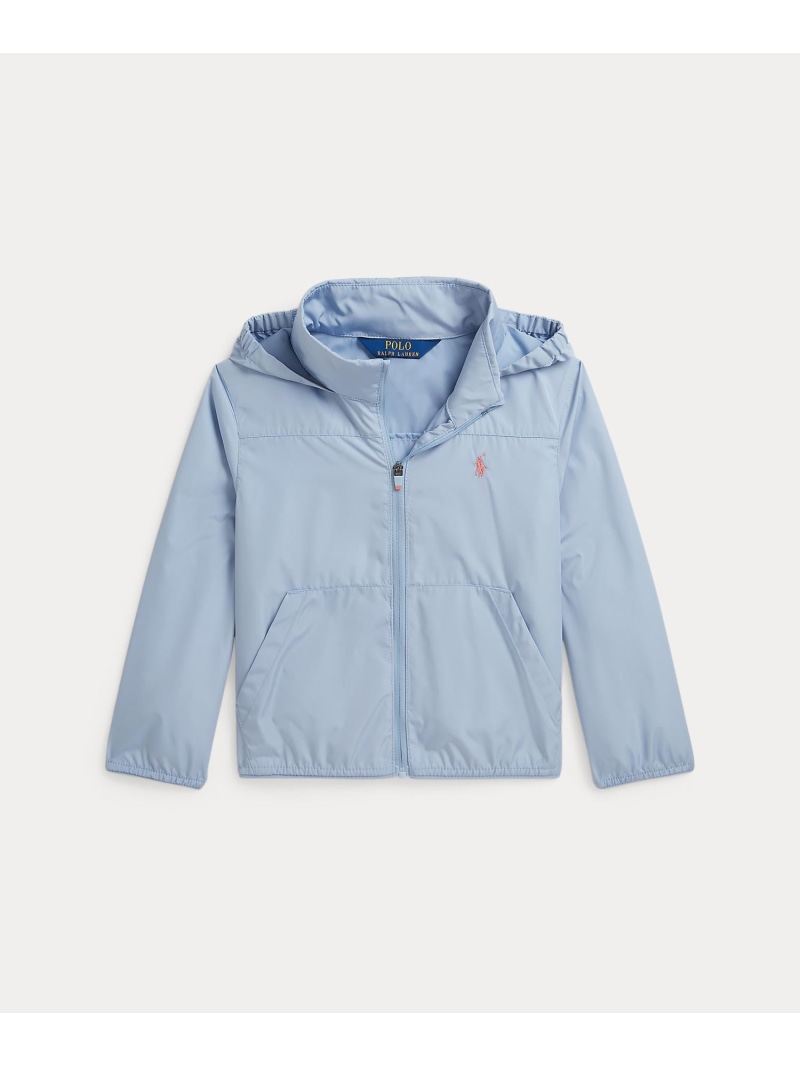 POLO RALPH LAUREN (ボーイズ 2才~7才)パッカブル ウォーターリペラント フーデッド ジャケット ラルフローレン ジャケット・アウター ブルゾン・ジャンパー ブルー【送料無料】