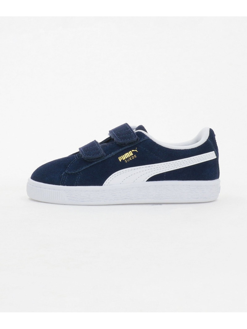 UNITED ARROWS green label relaxing ＜PUMA＞スウェード クラシックスニーカー / キッズ 18cm-21cm ユナイテッドアローズ グリーンレーベルリラクシング シューズ・靴 スニーカー ブラック ネイビー【送料無料】