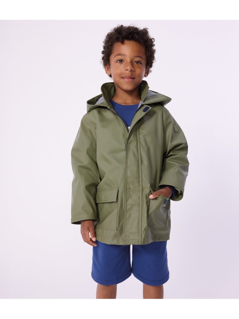 PETIT BATEAU ヨットパーカ プチバトー ジャケット・アウター 牟礼パーカー カーキ緑であること サクラ色【貨物輸送無料】