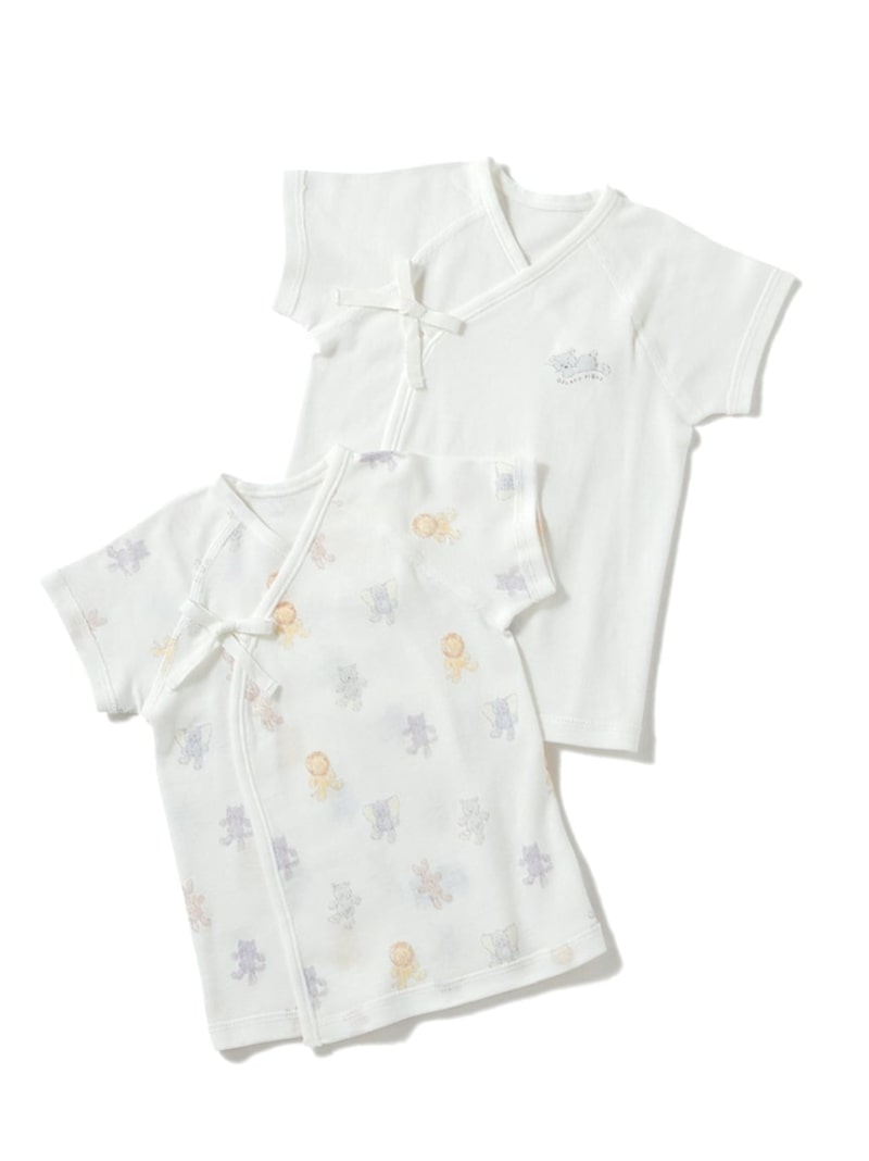 Gelato Pique 新生孺子 ぬいぐるみサブジェクト難点下着類 ジェラートピケ マタニティー 小町 ベビー甲斐高位 白色 貨物輸送無料 Ladylibertybrands Com