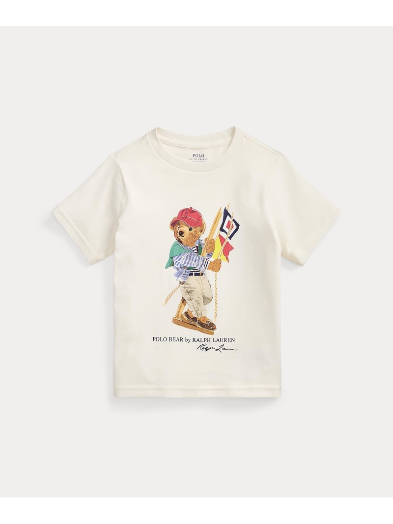 POLO RALPH LAUREN (ボーイズ 2才~7才)Polo ベア 綿織物 プルオーバー プルオーバー ラルフローレン トップス カットソー・プルオーバー ベージュ【貨物輸送無料】