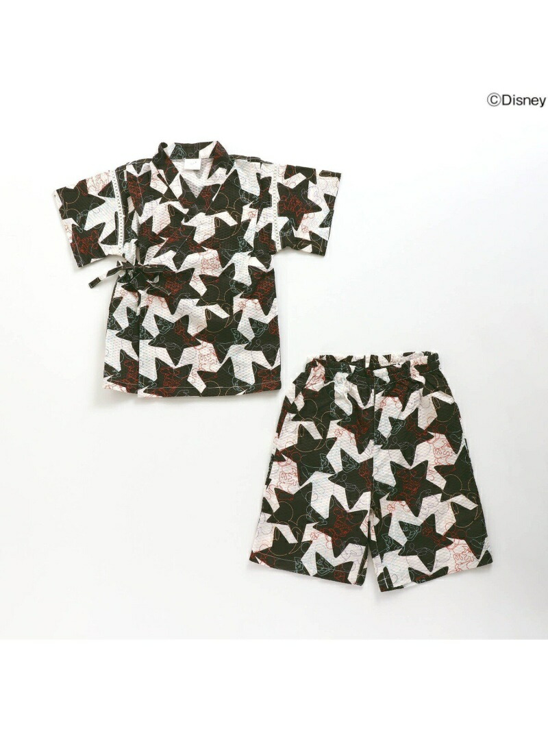 楽天市場 Sale 30 Off Breeze ディズニーキャラクター星総柄甚平 エフオーオンラインストア ビジネス フォーマル 着物 浴衣 ベージュ ブラック Rba E Rakuten Fashion Kids