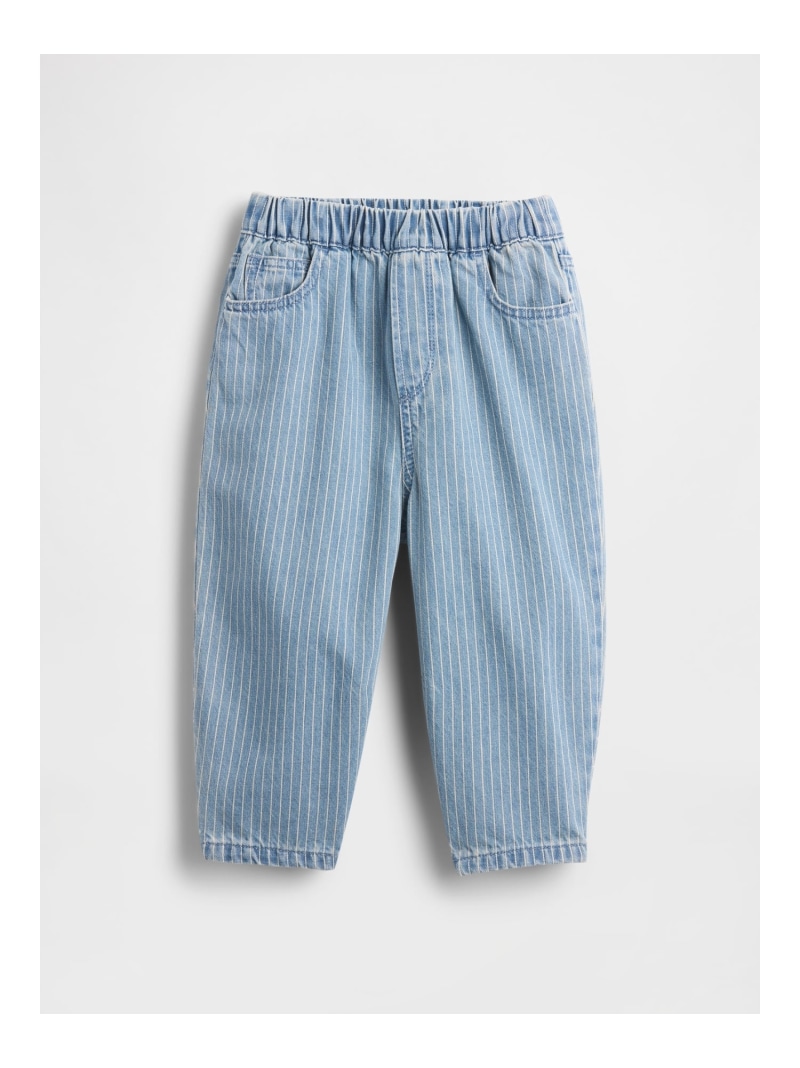 GAP (K)プルオン バレルデニム (幼児・ベビー) ギャップ パンツ ジーンズ・デニムパンツ ブルー【送料無料】