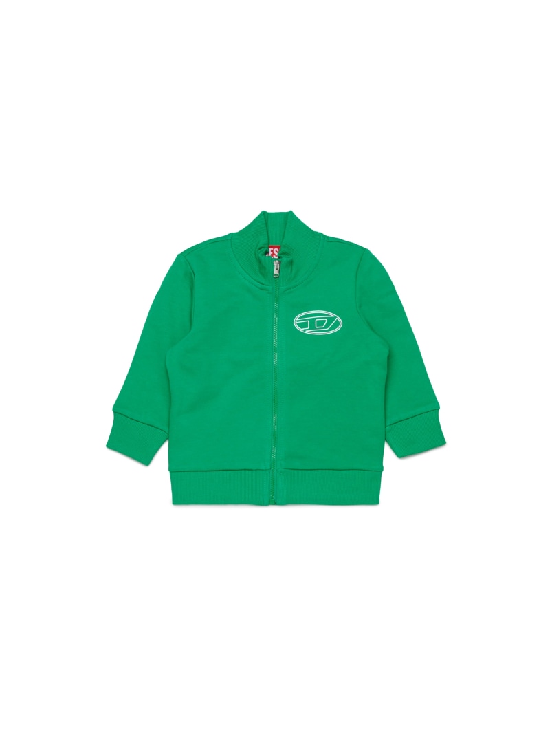 【SALE／40%OFF】DIESEL もの言う花 ジップアップスウェット SPENCERB ディーゼル トップス スウェット・トレーナー 緑であること【RBA_E】【貨物輸送無料】