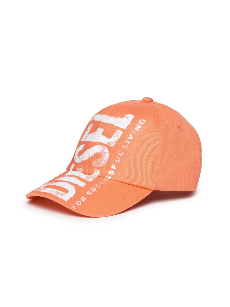 【SALE／62%OFF】DIESEL DIESEL(ディーゼル)Kids & Junior ブランドロゴキャップ シフォン 帽子 キャップ ピンク【RBA_E】【送料無料】