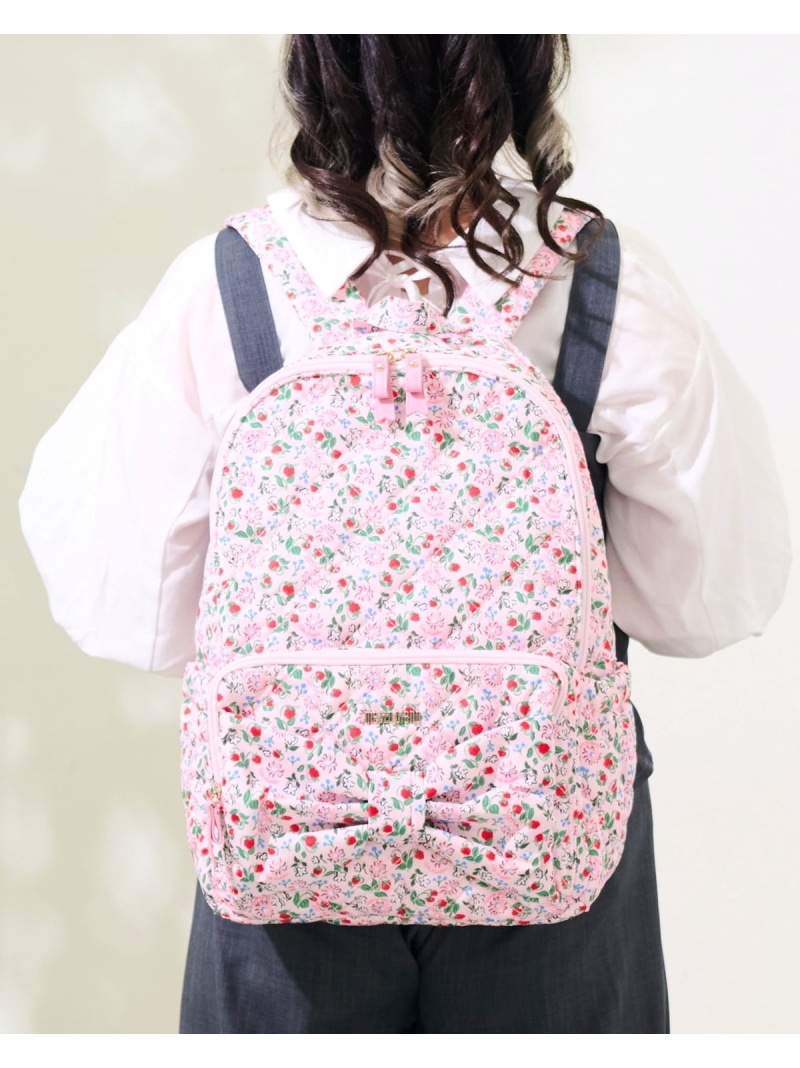 mezzo piano 【Cath Kidston】マザーズ背嚢静電容量約23L ナルミヤオンライン マタニティウェア・ベビー装置 マザーズ御徒面子・御襁褓合切袋 さくら色 白いこと【貨物輸送無料】