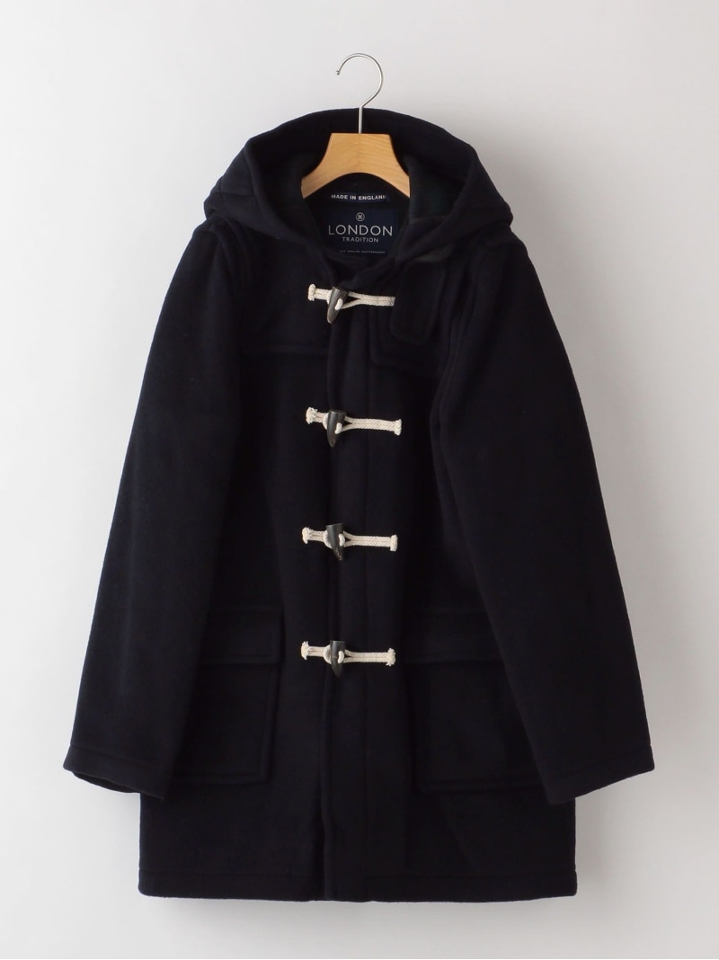 【SALE／30%OFF】SHIPS KIDS LONDON TRADITION:140~150糎 / ダッフルコート シップス ジャケット・アウター カバーオール・ワークジャケット 薄墨色 青碧 米国海軍【RBA_E】【貨物輸送無料】