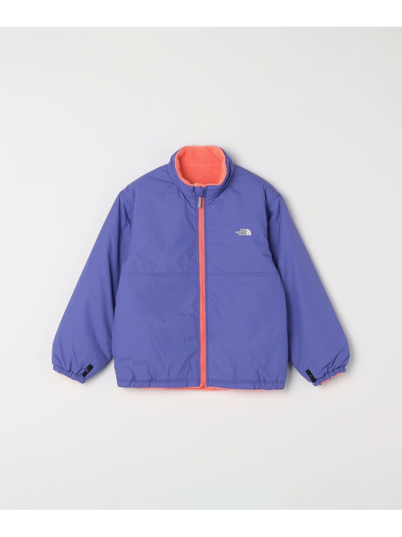 SHIPS any THE NORTH FACE:＜洗い濯ぎ機能力のある＞リヴァーシブル 中綿 コージー 上衣 シップス ジャケット・アウター 上衣・前掛け パープル 青み 黒いこと【貨物輸送無料】