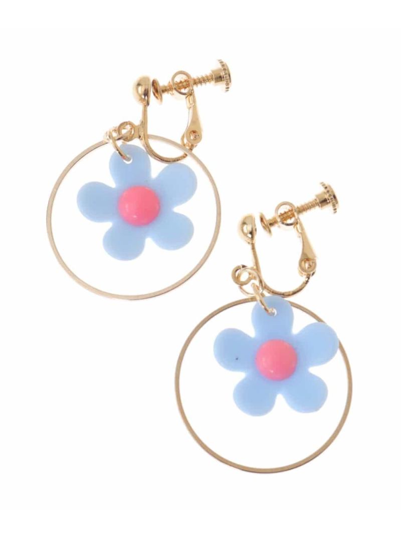 A V V Kids お花イヤリング ヴェ アクセサリー アー