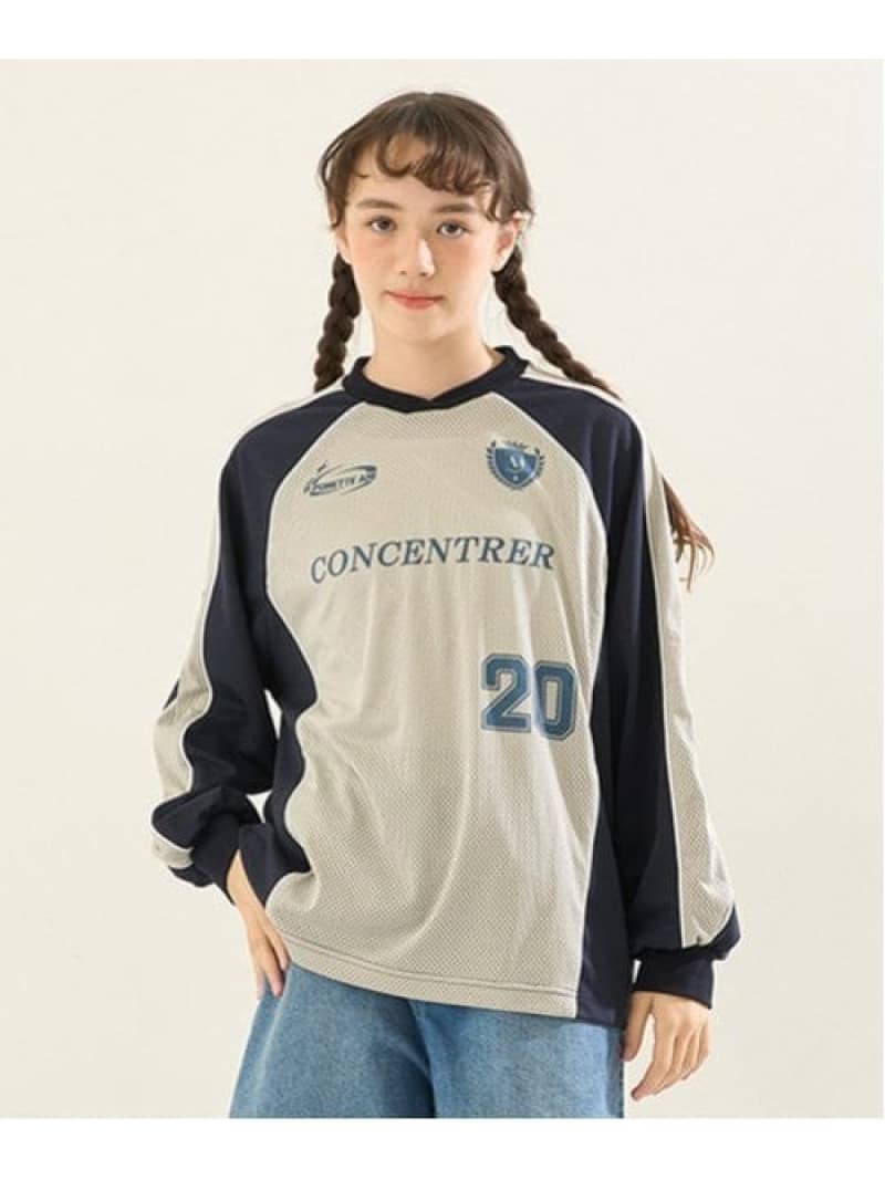 【SALE／60%OFF】POM PONETTE AMI 【AMI】メッシュゲームシャツ ナルミヤオンライン トップス シャツ・ブラウス グレー ホワイト【RBA_E】【送料無料】