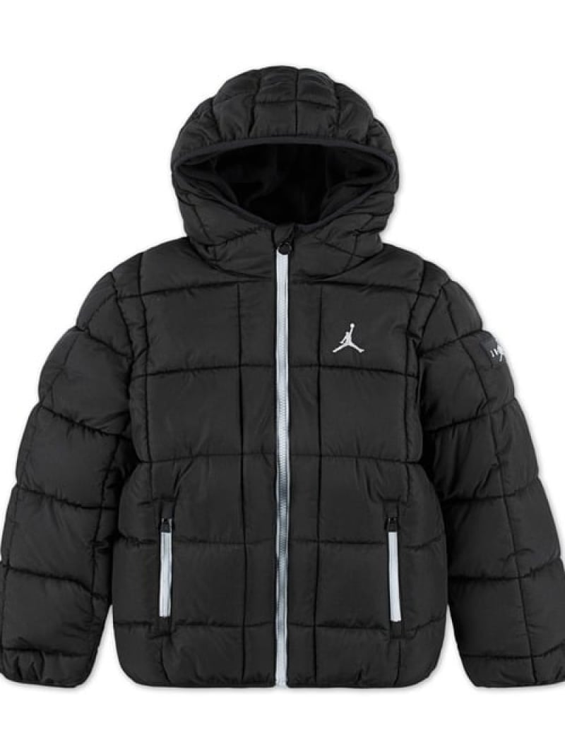 【SALE／20%OFF】Jordan お坊っちゃん(130-170糎) アウター JORDAN(ジョーダン) JDN ESSENTIAL MDWT PUFFER ルーキーキッズ ジャケット・アウター 余分の物のジャケット・アウター 青色 黒いこと【RBA_E】【貨物輸送無料】