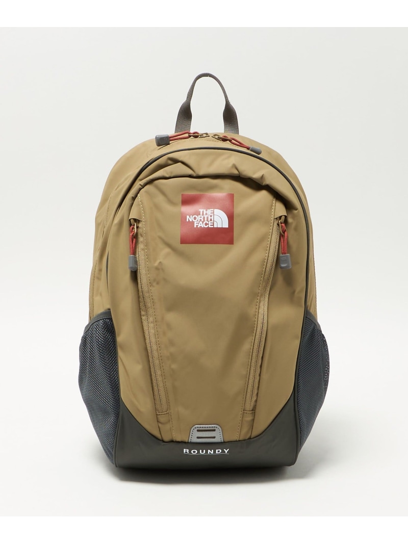 UNITED ARROWS green label relaxing ＜THE NORTH FACE＞ラウンディ リュック(22L) / キッズ ユナイテッドアローズ グリーンレーベルリラクシング バッグ リュック・バックパック ベージュ ブラック【送料無料】