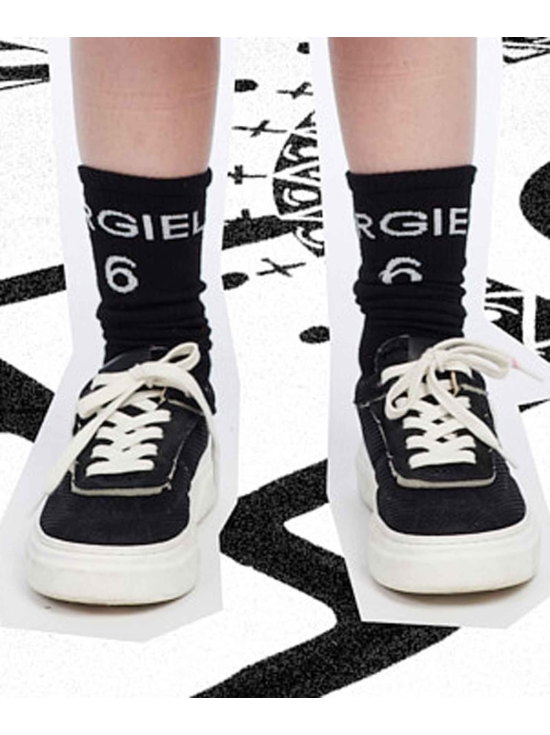 楽天市場】MM6 エムエムシックス Logo Socks サロモン ウルトラ