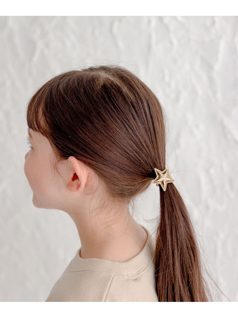 cvtvlist HAIR TIE SILVER ヘアゴム　新型 CROW FLOWER CONCHO HAIR TIE(FREE SIZE Silver): S'YTE｜THE