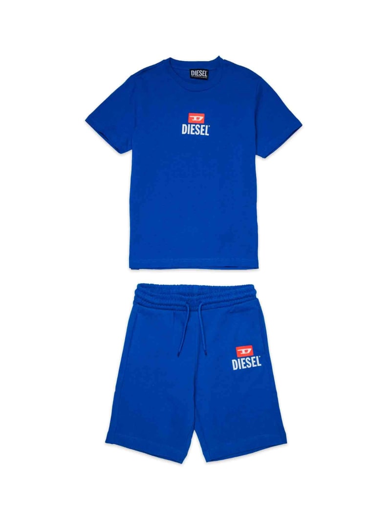 【SALE／38%OFF】DIESEL DIESEL ディーゼル Kids \u0026 Junior ワンポイントブランドロゴ半袖Tシャツカットソー シフォン トップス カットソー・Tシャツ ブラック ネイビー ブルー グレー【RBA_E】【送料無料】