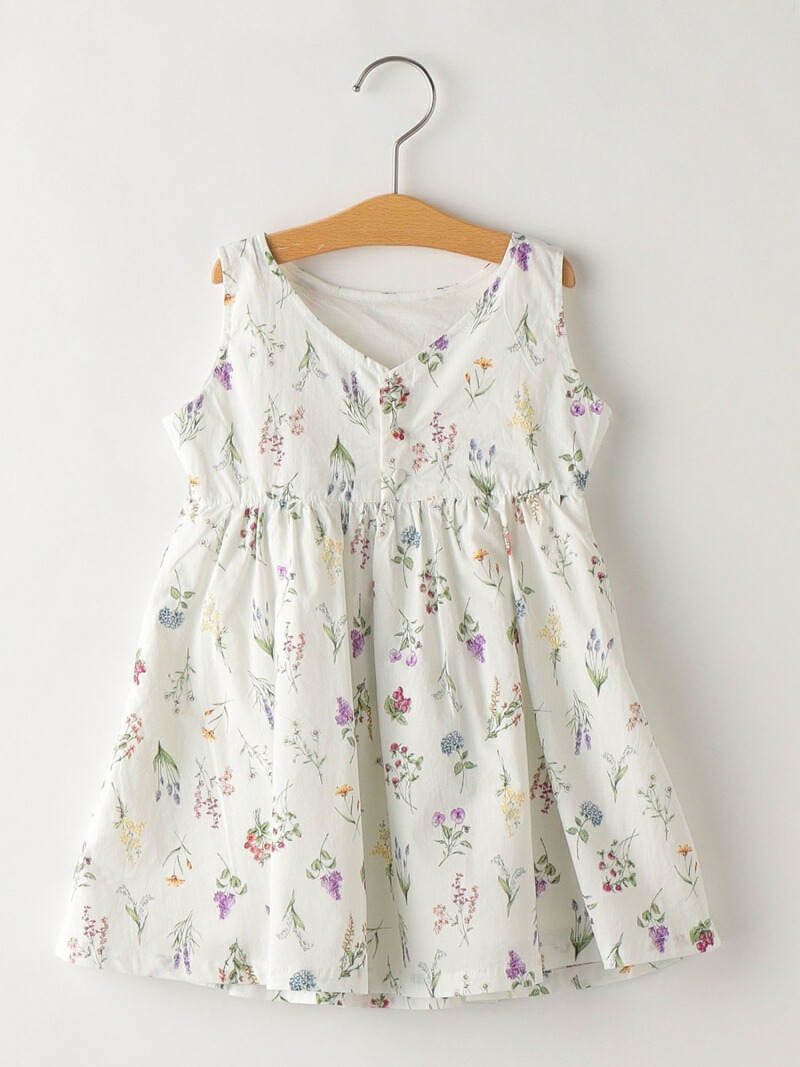 Ships Kids Ships Kids お花 ノー袂 壱小片 80 90cm シップス ワンピース キッズワンピース 白人種 水師 貨物輸送無料 Ships キッズ ワンピース シップス Ships Kids Chelseafilm Org