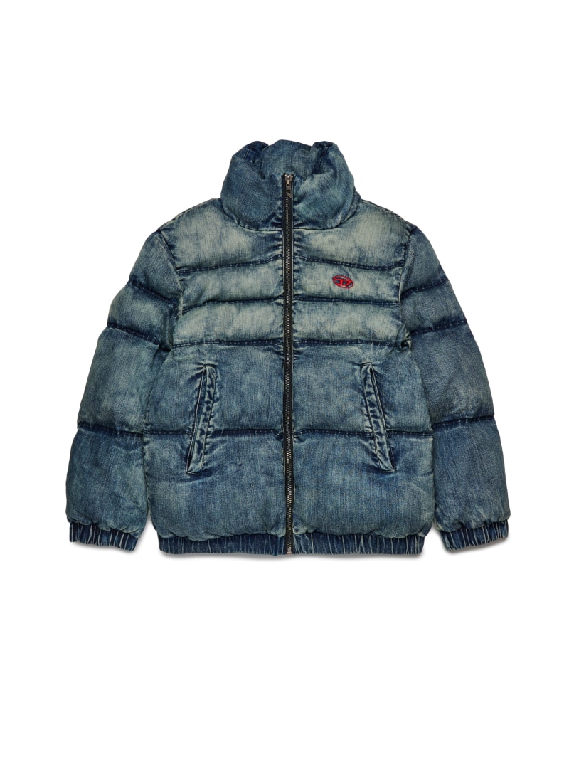 【SALE／40%OFF】DIESEL キッズ パファージャケット JWMONS ディーゼル ジャケット・アウター ブルゾン・ジャンパー ブルー【RBA_E】【送料無料】