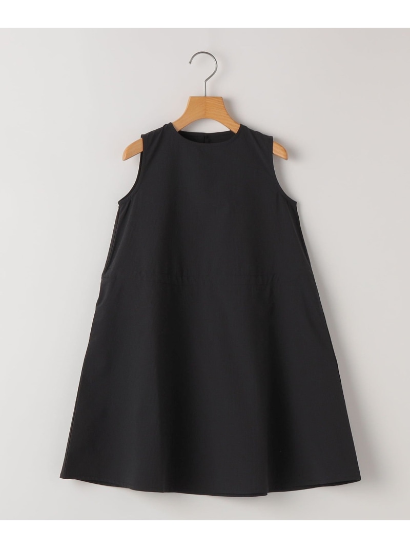 SHIPS KIDS 【SHIPS KIDS別注】ARCH&LINE:140~160cm / ＜家族おそろい＞SOLOTEX(R) ワンピース シップス ワンピース・ドレス ワンピース ブラック ネイビー【送料無料】