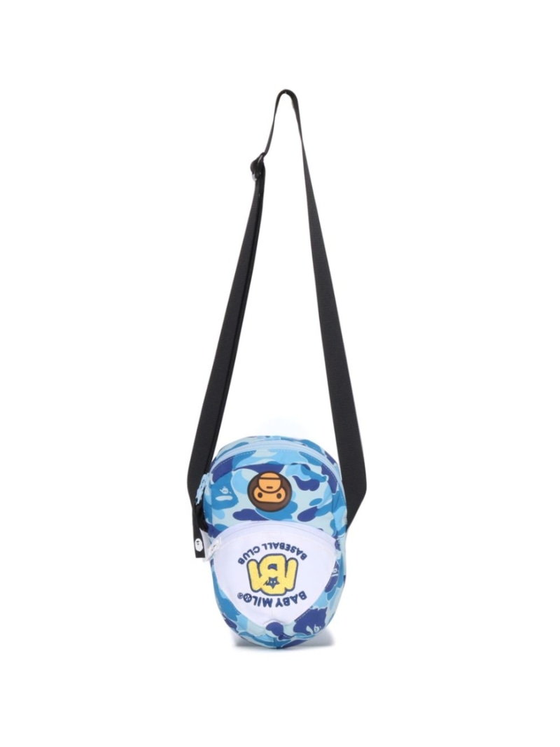 A BATHING APE ABC CAMO MILO CAP SHOULDER BAG ア ベイシング エイプ バッグ ショルダーバッグ ブルー グリーン【送料無料】