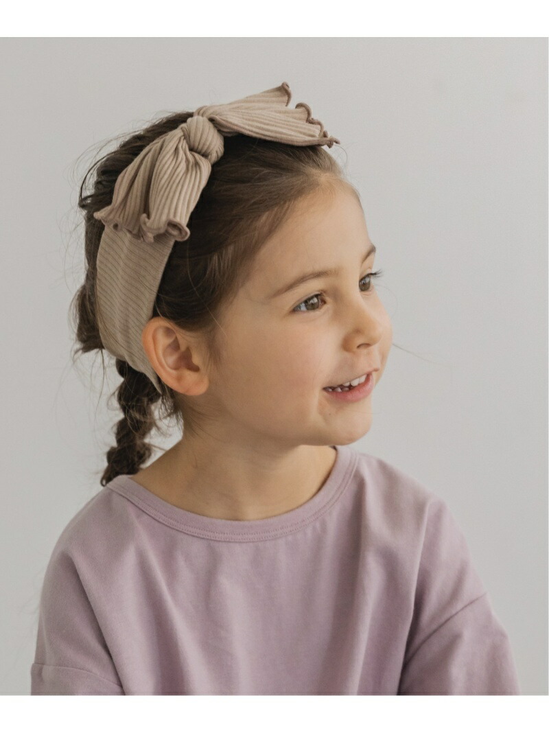 Pairmanon リブ ターバン リボン 花柄 ヘアバンド ペアマノン カチューム ファッショングッズ 無地