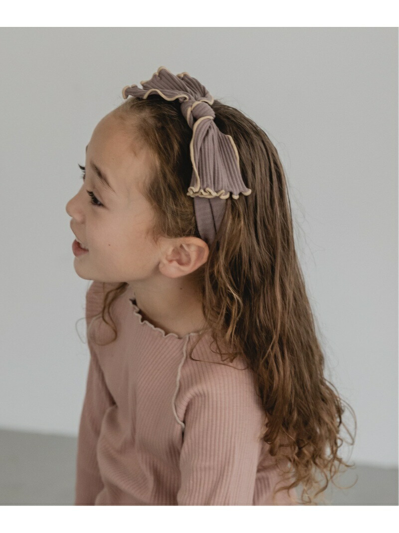 Pairmanon リブ ターバン リボン 花柄 ヘアバンド ペアマノン カチューム ファッショングッズ 無地