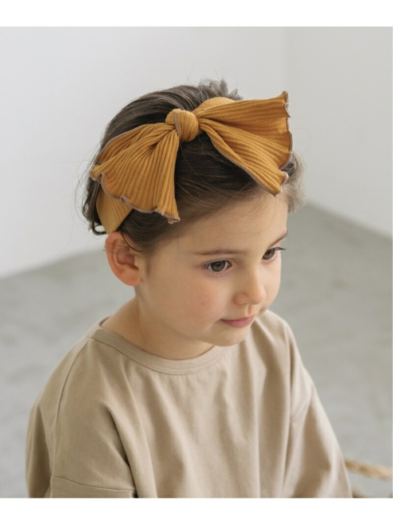 Pairmanon リブ ターバン リボン 花柄 ヘアバンド ペアマノン カチューム ファッショングッズ 無地