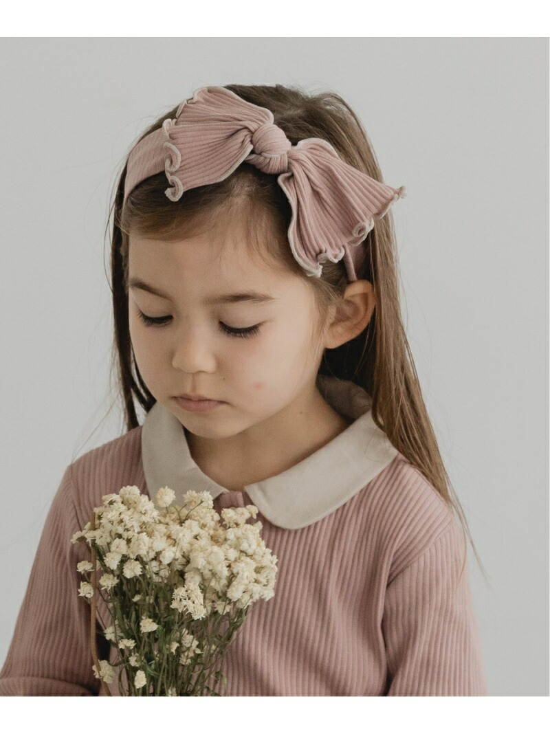 Pairmanon リブ ターバン リボン 花柄 ヘアバンド ペアマノン カチューム ファッショングッズ 無地