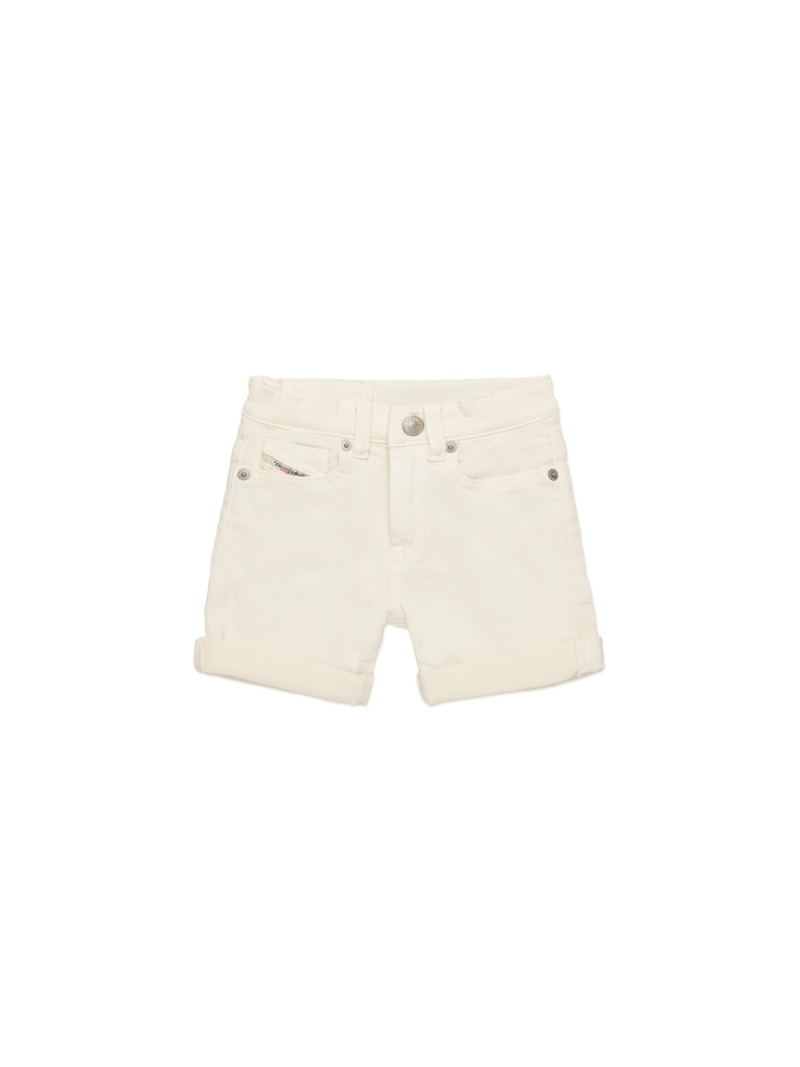 【SALE／40%OFF】DIESEL ベビー ショートパンツ PGALLYB JJJ ディーゼル パンツ その他のパンツ ホワイト ピンク【RBA_E】【送料無料】