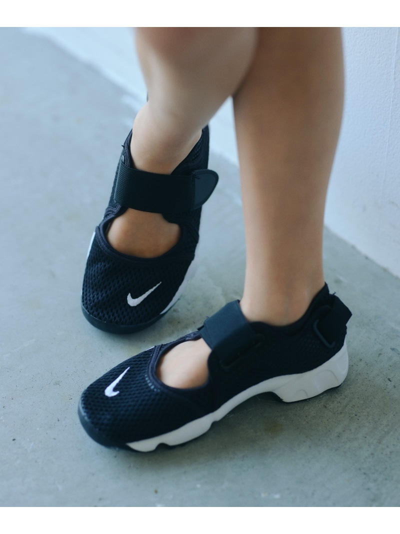 UNITED ARROWS green label relaxing 【WEB制限事項】＜NIKE＞昇降機 / キッズ 17糎-24糎 ユナイテッドアローズ グリーンレーベルリラクシング シューズ・靴 スニーカー 黒いこと 薄墨色【貨物輸送無料】