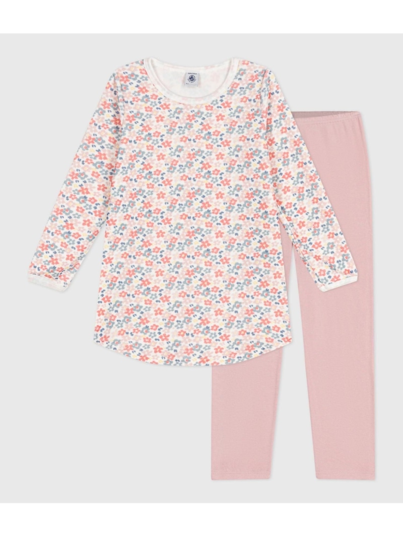 【SALE／30%OFF】PETIT BATEAU 長袖チュニックパジャマ プチバトー インナー・ルームウェア パジャマ【RBA_E】【送料無料】
