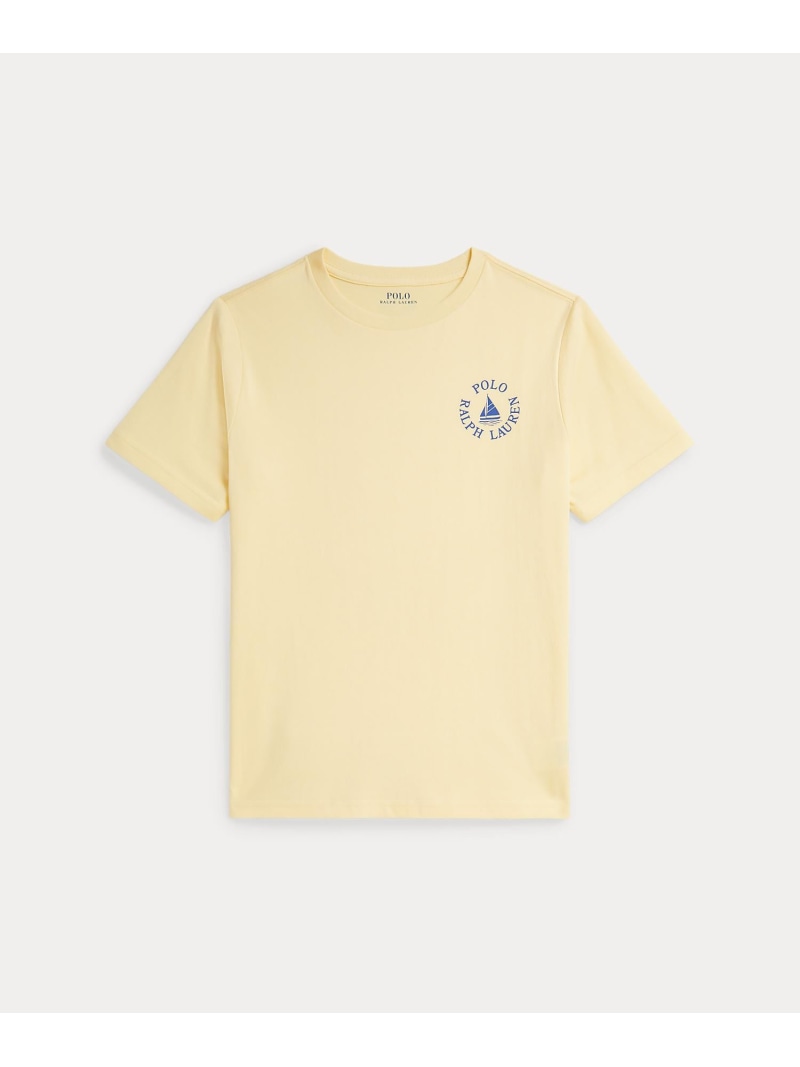 POLO RALPH LAUREN (ボーイズ 8才~20才)ロゴ コットン ジャージー Tシャツ ラルフローレン トップス カットソー・Tシャツ イエロー【送料無料】