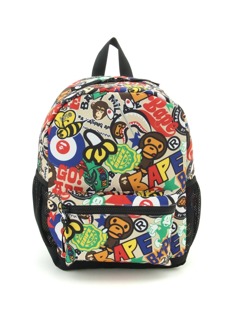 新品　a bathing ape baby miloマイロ　エイプ　リュック BABY MILO BANANA PLUSH DOLL DAYPACK（バックパック/リュック