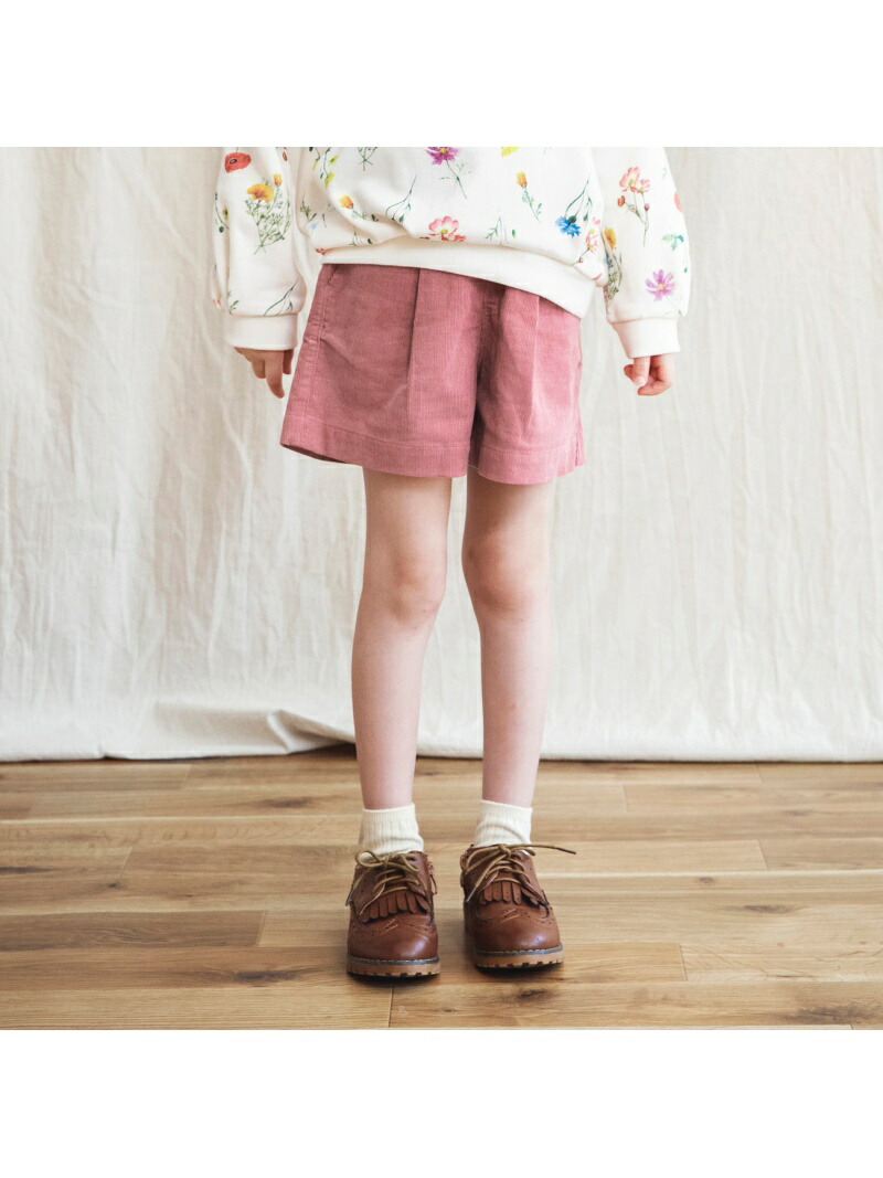 Branshes コーデュロイショートパンツ ブランシェス
