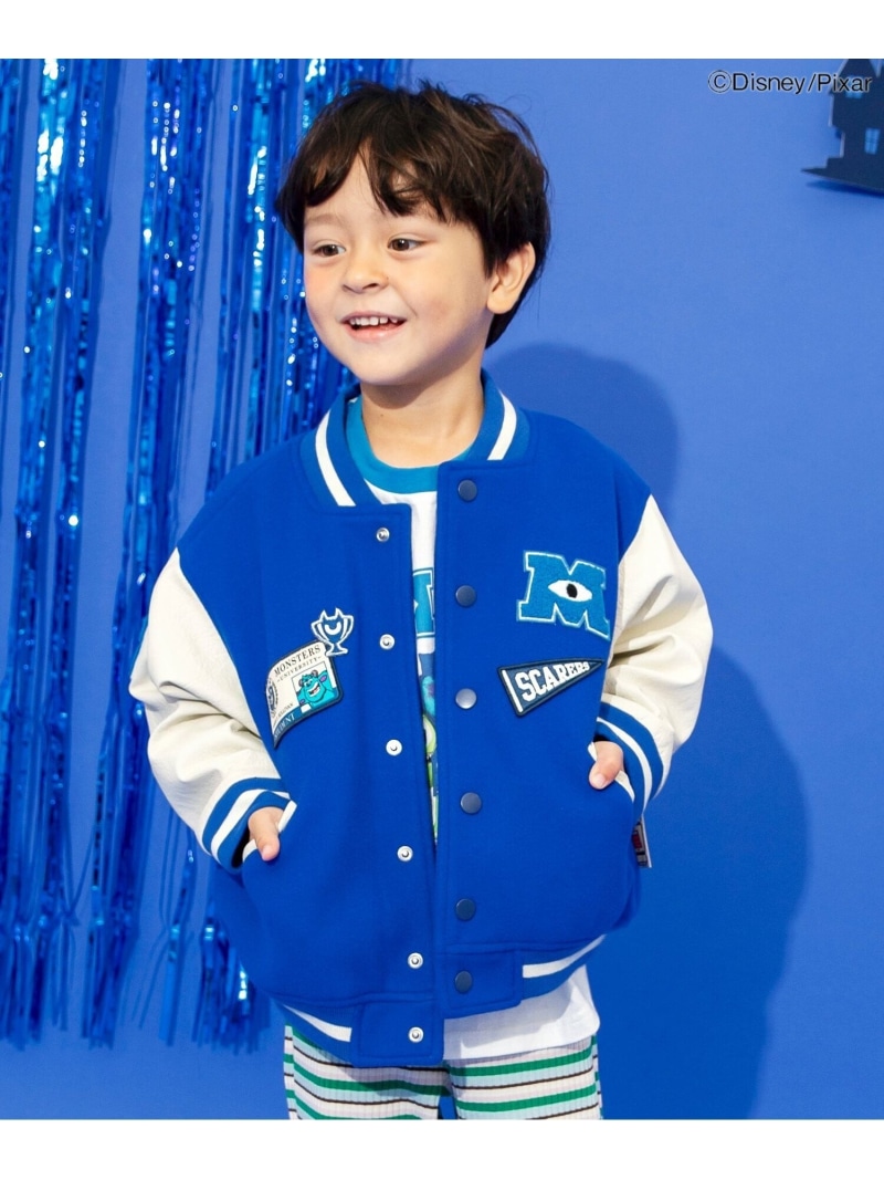 【SALE／50%OFF】BREEZE 『モンスターズ・ユニバーシティ』/スタジャン エフオーオンラインストア ジャケット・アウター ナイロンジャケット ブルー【RBA_E】【送料無料】画像