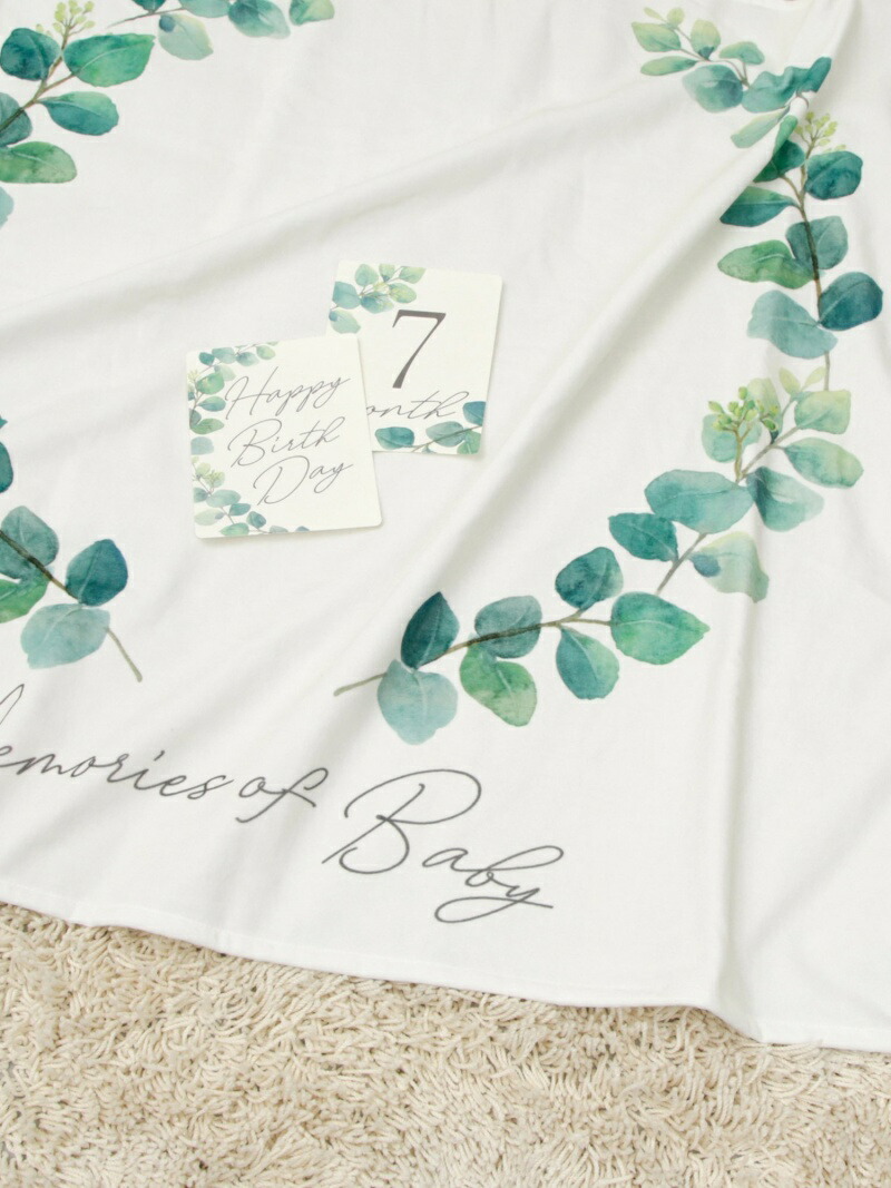 楽天市場 Afternoon Tea 月齢カード付フォトタオル アフタヌーンティー リビング マタニティー ベビー ベビー用品 グリーン ピンク 送料無料 Rakuten Fashion Kids