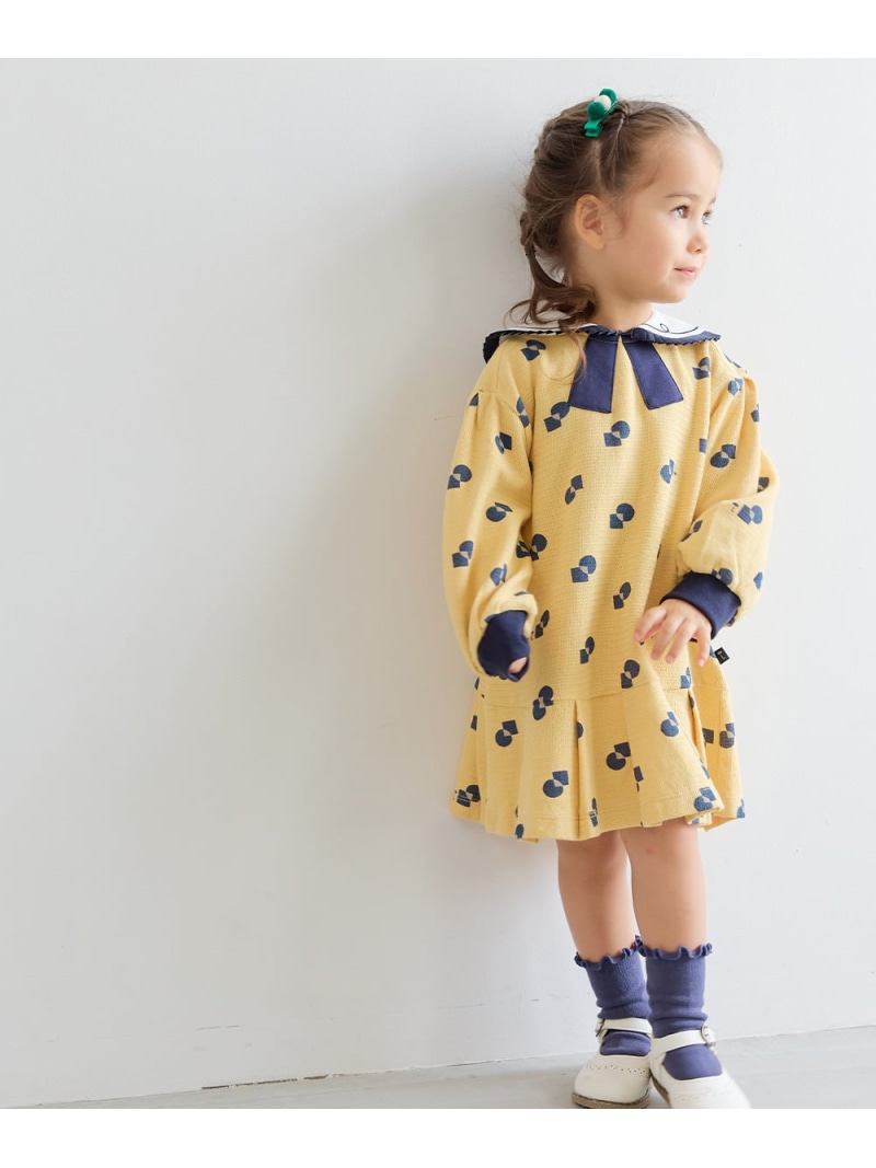 【正規品】モイモルン　ワンピースセット リーフワンピース&ベストセット | おしゃれな子供服 moimoln