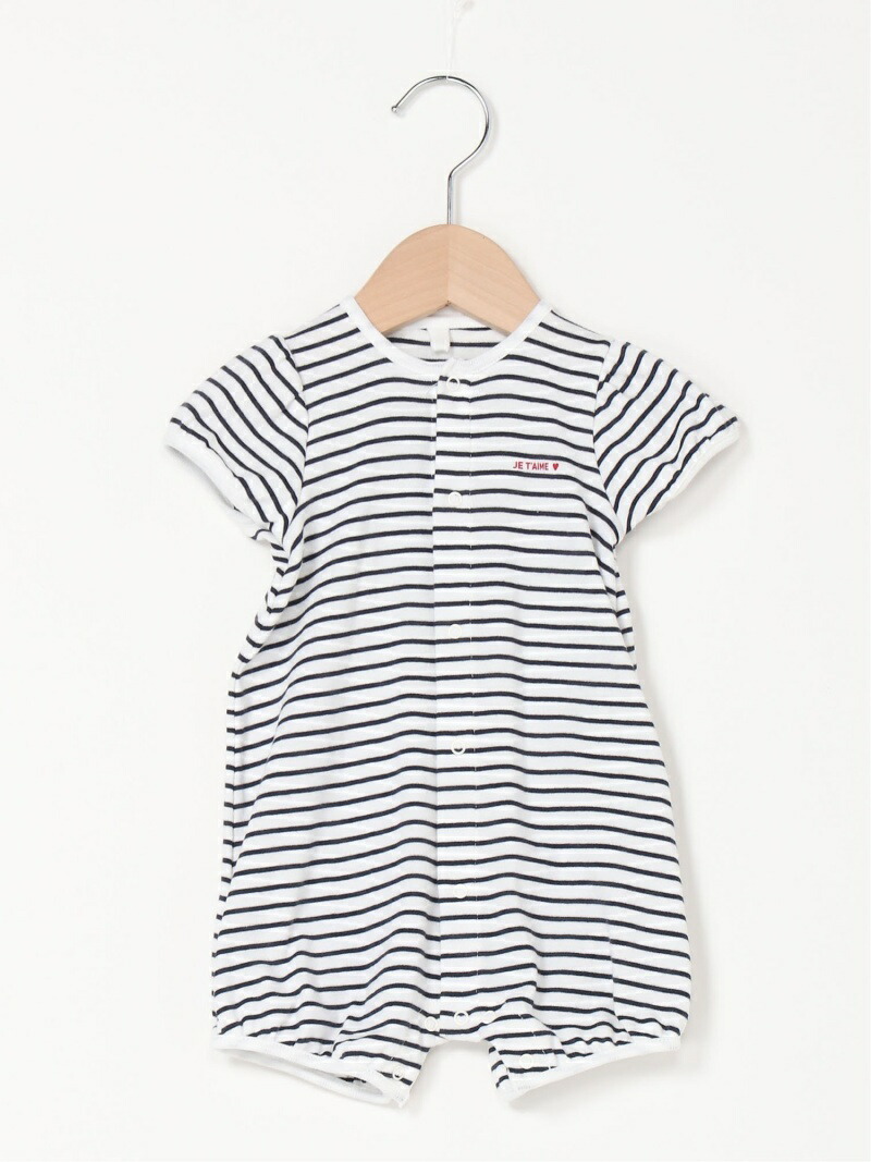 Petit Bateau K ミニマリニエール半袖遊撃ロンパース プチバトー マタニティー 嬰児 ロンパース てん補櫂 送料無料 Petit Bateau キッズ マタニティー ベビー プチバトー Klubwino Pl