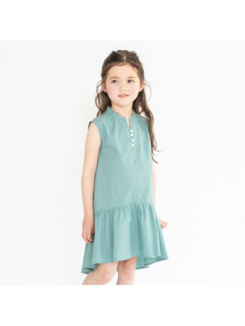 Branshes イレギュラーヘムデザイン半袖ワンピース ブランシェス Branshes イレギュラーヘムデザイン半袖ワンピース ブランシェス