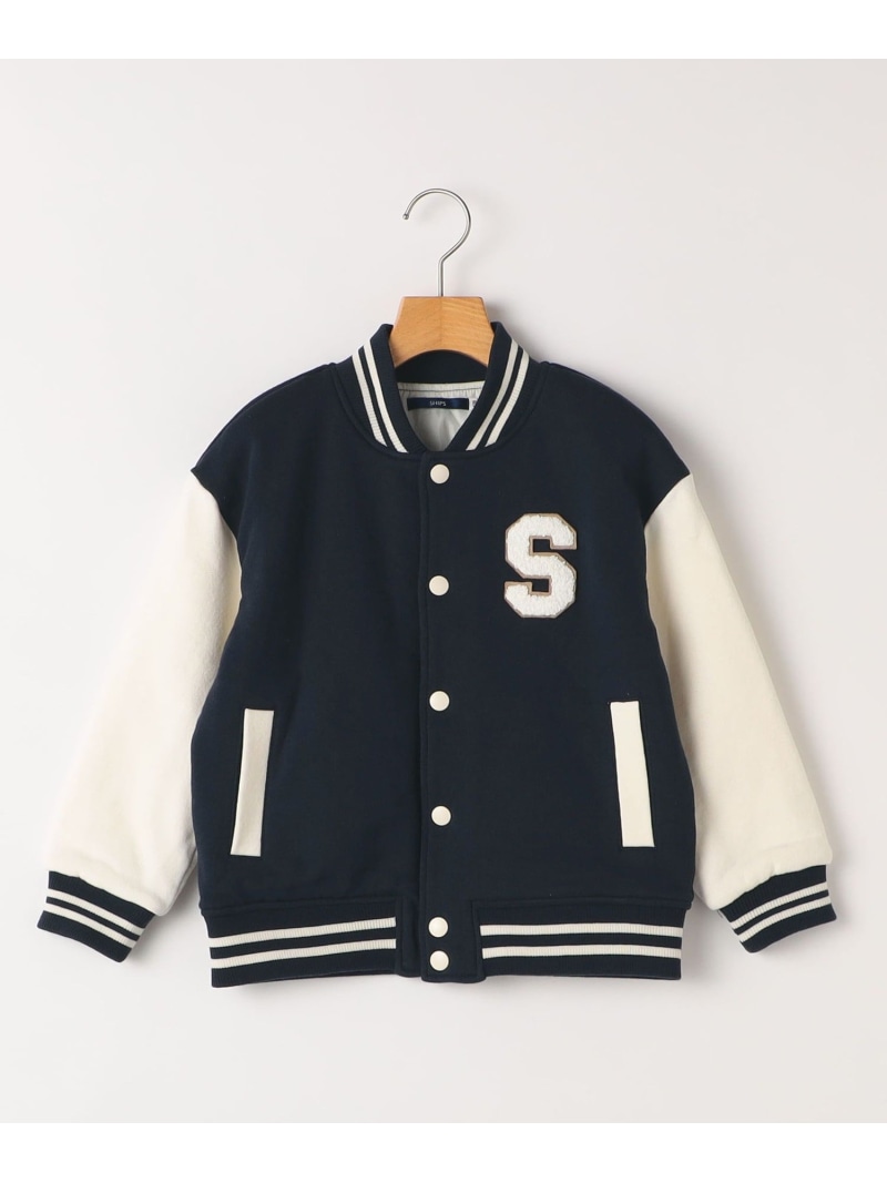 SHIPS KIDS SHIPS KIDS:140~160珊/闘技場 上衣 シップス ジャケット・アウター スタジャン・スカジャン 薄墨色 米国海軍【貨物輸送無料】 キッズファッション-コート・ジャケット