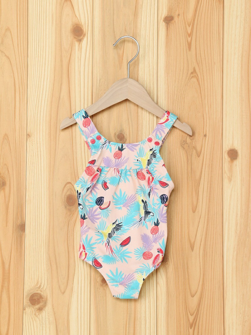 楽天市場 Sale 50 Off Roxy K Vintage Tropical One ロキシー ワンピース キッズワンピース Rba E Rakuten Fashion Kids