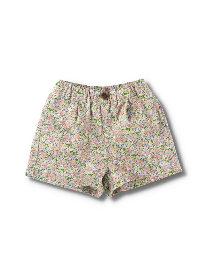 Branshes 花柄ショートパンツ パンツ ブランシェス