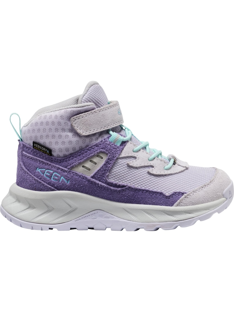 KEEN CHILDREN HIGHTRAIL MID WP キッズ ハイトレイル ミッド ウォータープルーフ キーン シューズ・靴 スニーカー パープル【送料無料】