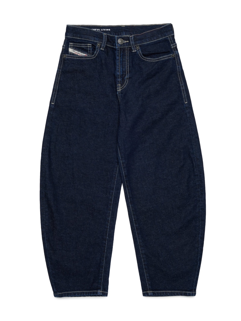 DIESEL キッズ ジーンズズボン下 D-MILTY-J ディーゼル ズボン下 デニム・ジーンズズボン下 青色【貨物輸送無料】